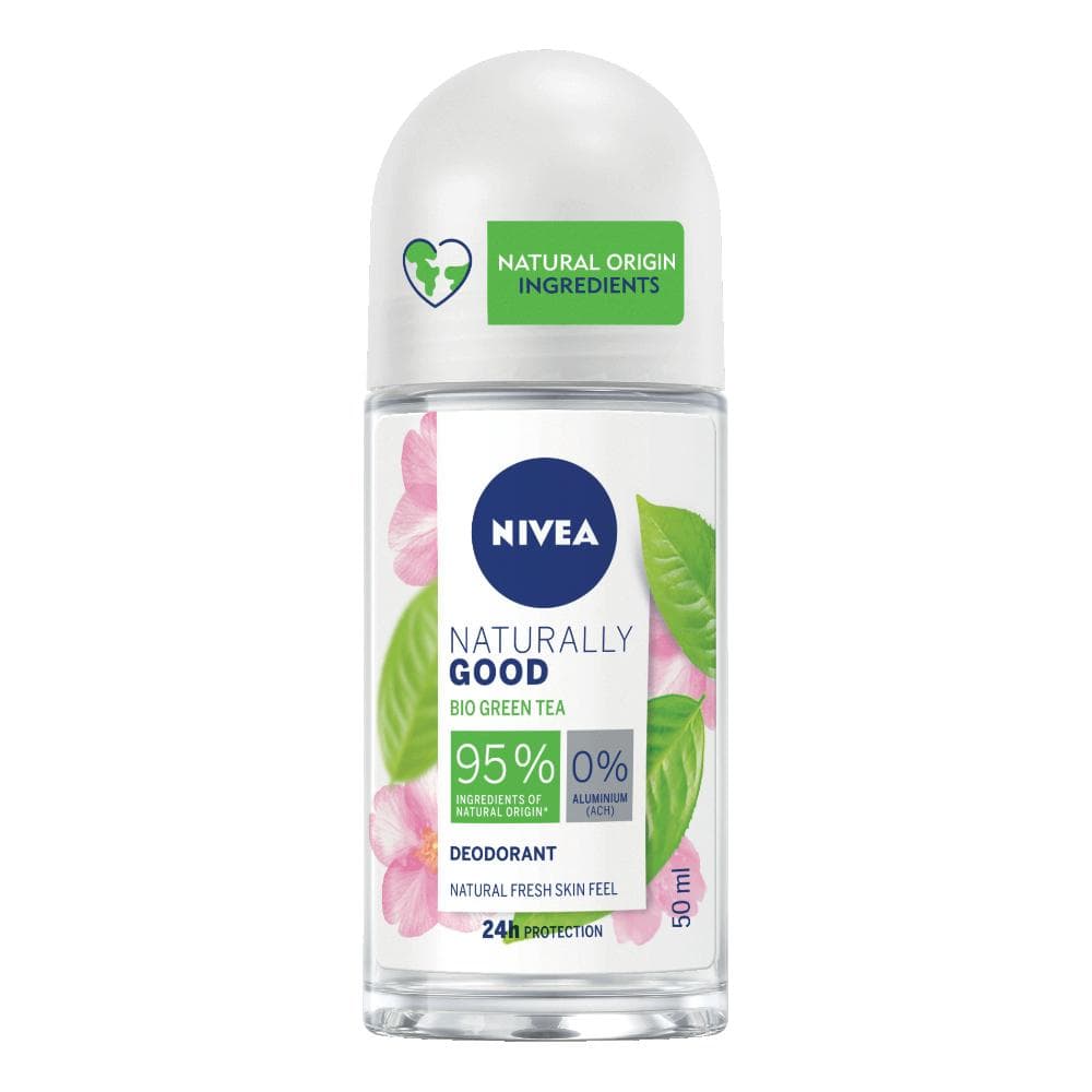 Nivea Naturally Good Deodorante Roll-on Bio Green Tea 50 ml