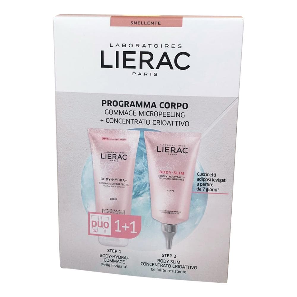 Lierac Cofanetto Body Slim Crioattivo 150 ml e Body-Hydra Gommage 200 ml