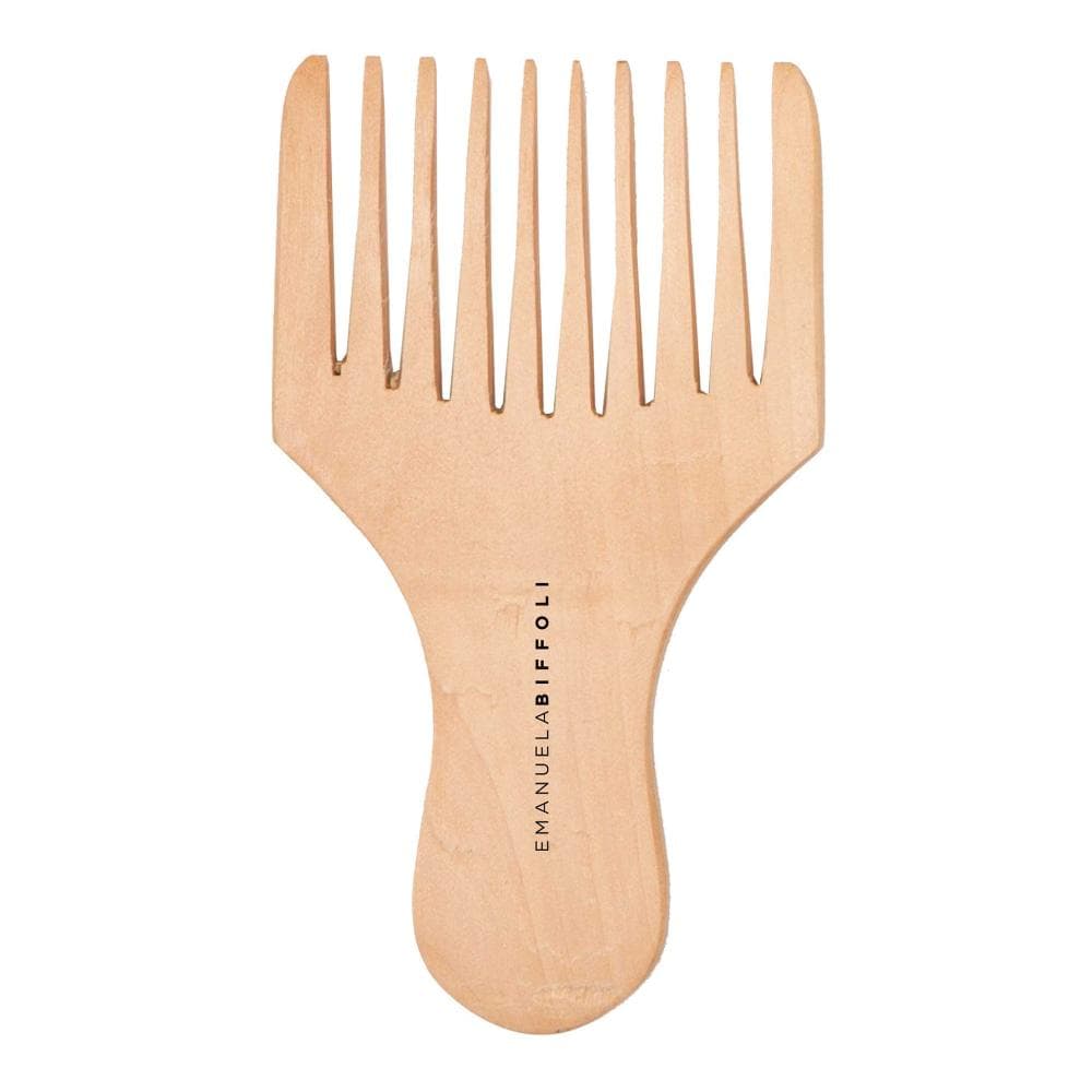 linea naturale - pettine a forchetta in legno