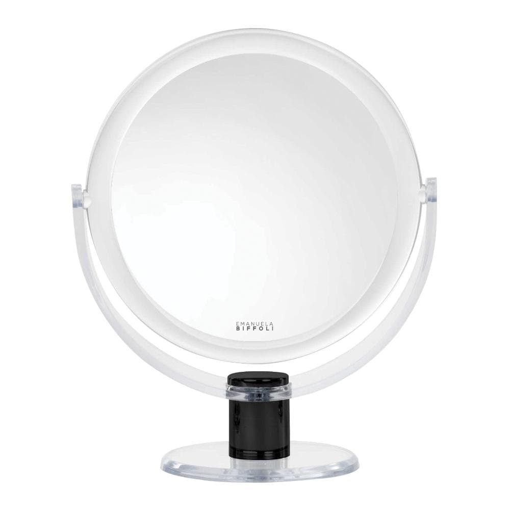 Specchio tavolo trasparente diametro 18 cm 5 ingrandimenti