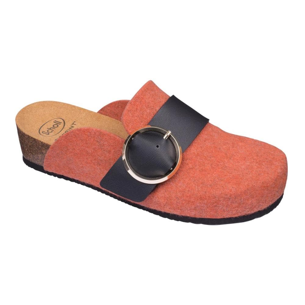 Amalfi clog felt+synt w oran36