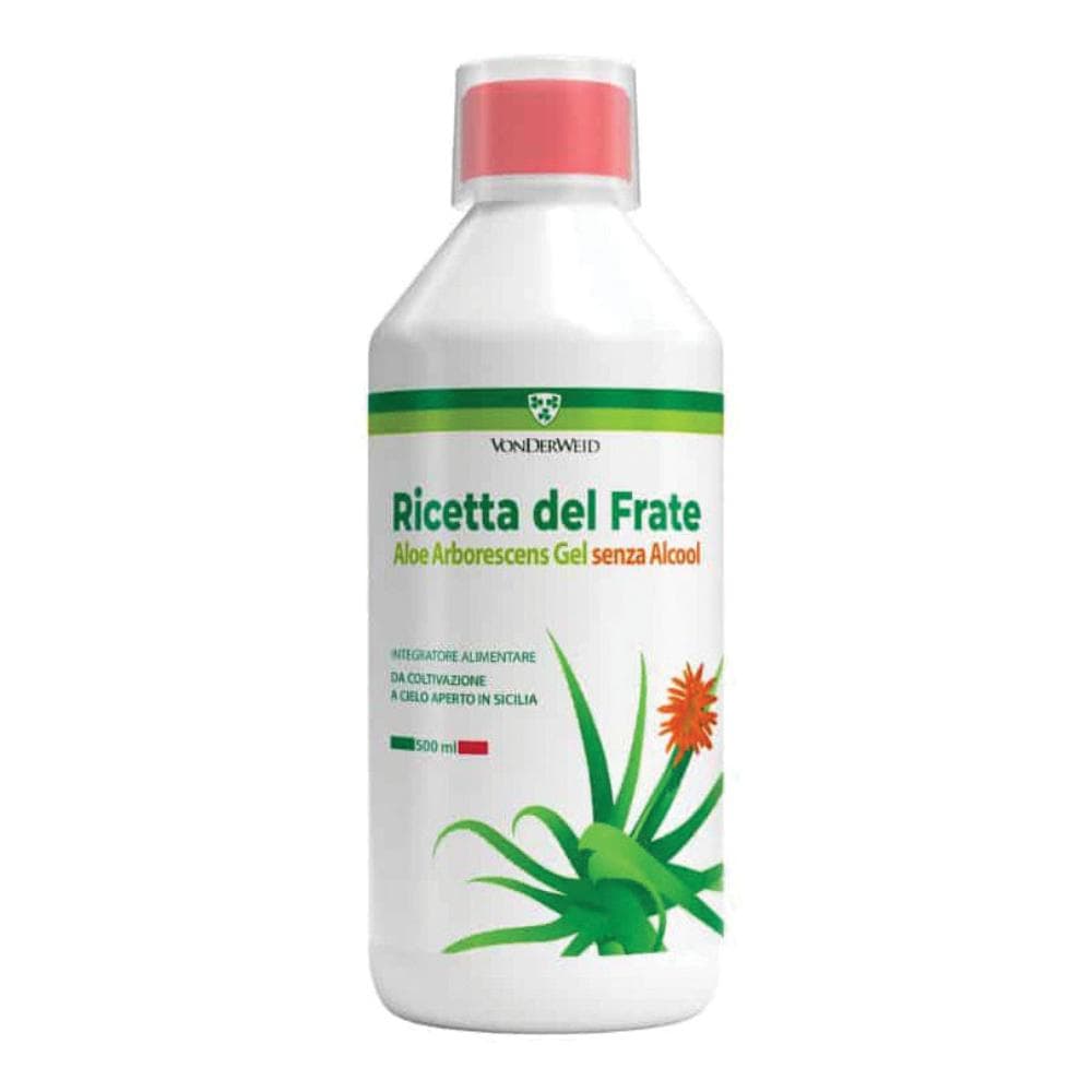 Vonderweid Ricetta del Frate Aloe Arborescens Gel Senza Alcool 500ml