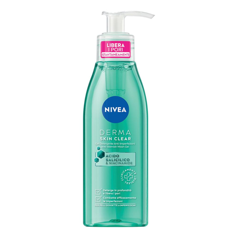 Nivea Derma Skin Clear Gel Detergente Anti-imperfezioni 150 ml