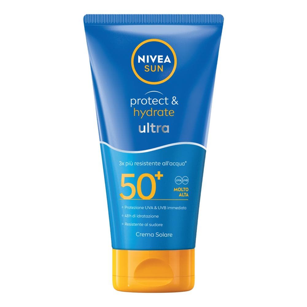 Nivea Sun Protect & Hydrate Ultra Crema Solare Protettiva ed Idratante Sfp50+ 150 ml