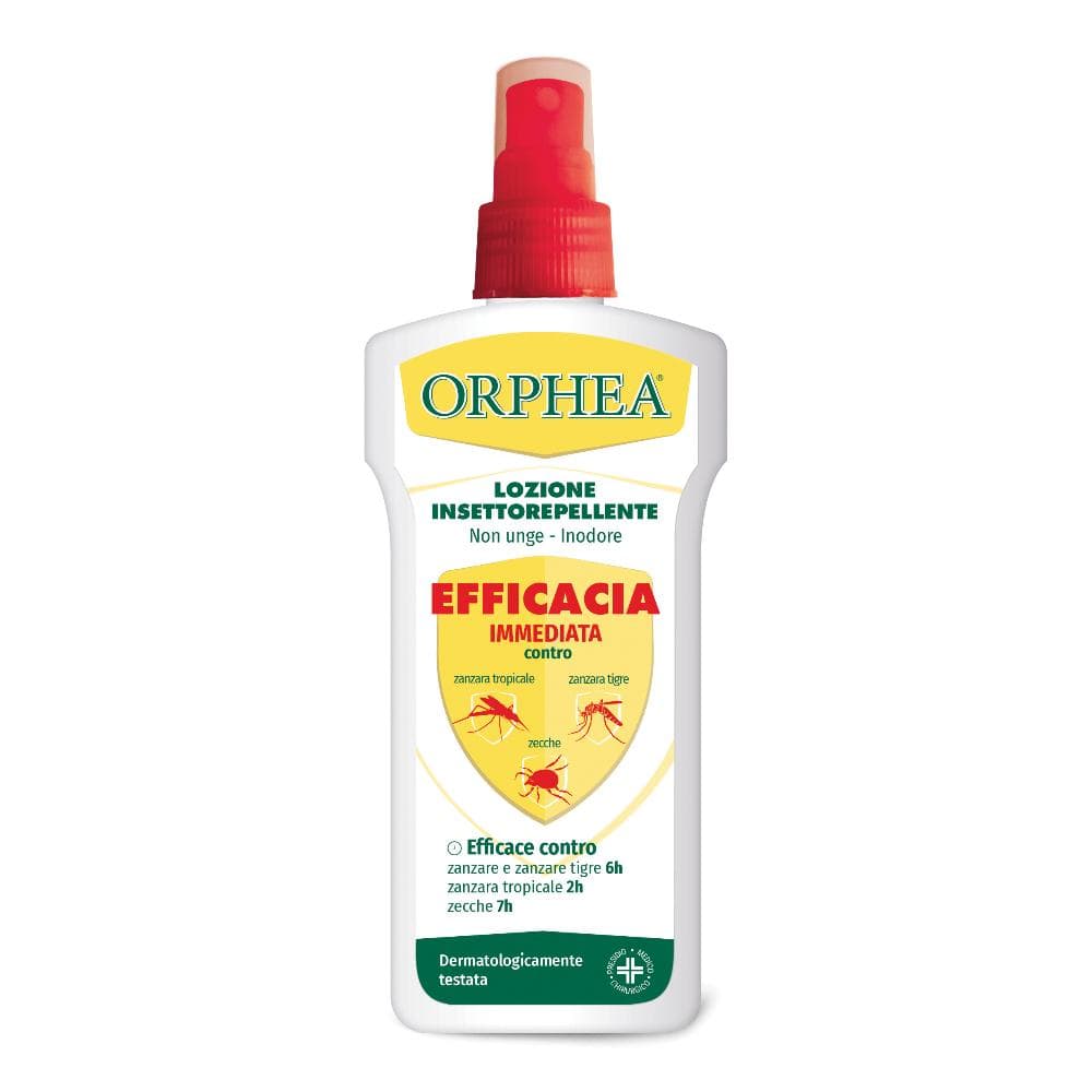 Orphea Lozione Insettorepellente Efficacia Immediata, 100ml