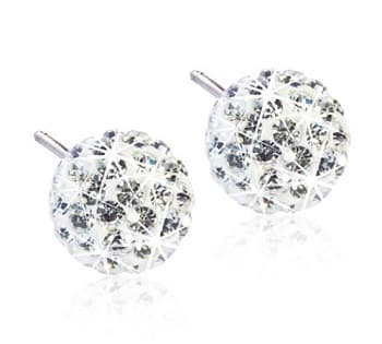 BLOMDAHL GIOIELLO NT CRYSTAL BALL 6MM WHITE