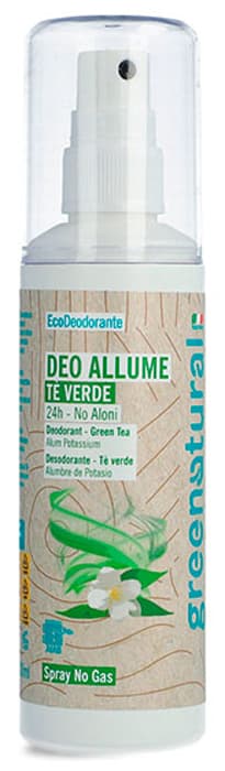 GREENATURAL DEO ALLUME TE VERDE 100 ML