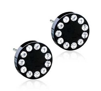 BLOMDAHL GIOIELLO BT BRILLIANCE PUCK 8MM CRYSTAL