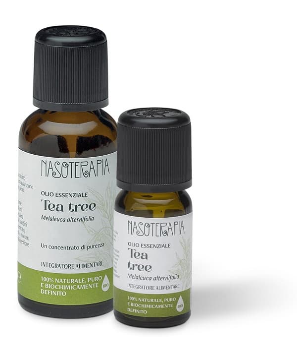 NASOTERAPIA TEA TREE BIO FOGLIE OLIO ESSENZIALE 10 ML