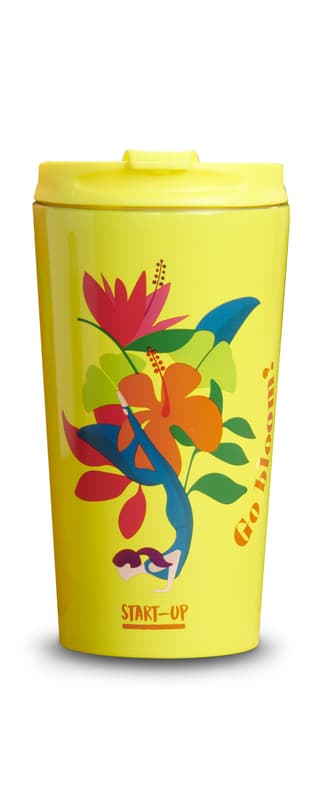 Neavita Start Up Urban Mug In Acciaio Gialla