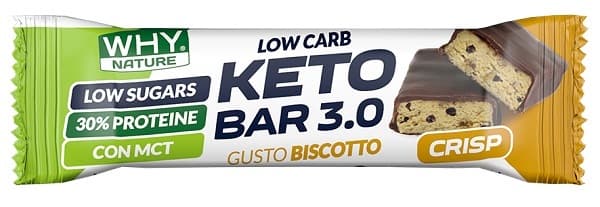WHYNATURE KETO 3,0 BISCOTTO CRISP 30 G