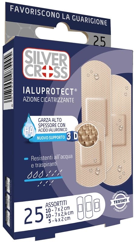 Cerotto Silver Cross Ialuprotect Assortite 25 Pezzi