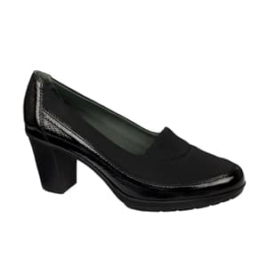 MILLI LEATH+EL W BLK 36