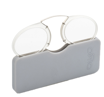 EFAS OPTIQ Occhiali Mini Premontati da Lettura Trasparente +2,00, 1 pezzo