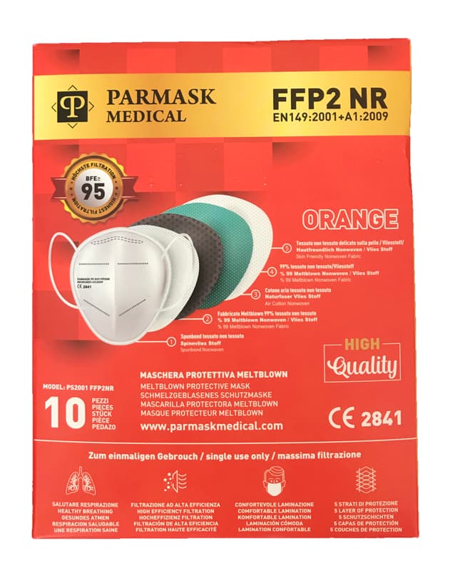 MASCHERINA FFP2 PS2001 ARA10PZ
