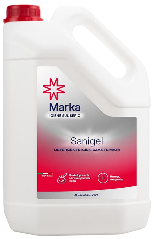 Marka Sanigel Hg Igienizzante In Gel Alcolico 5lt
