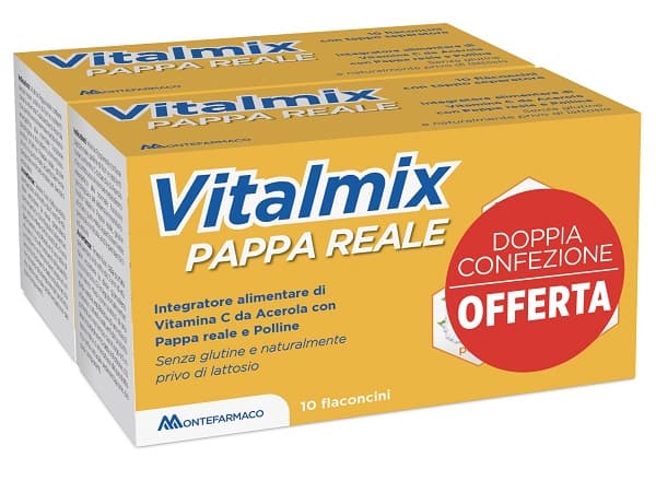 Vitalmix Pappa Reale Bipack 10 Flaconcini Da 10 Ml