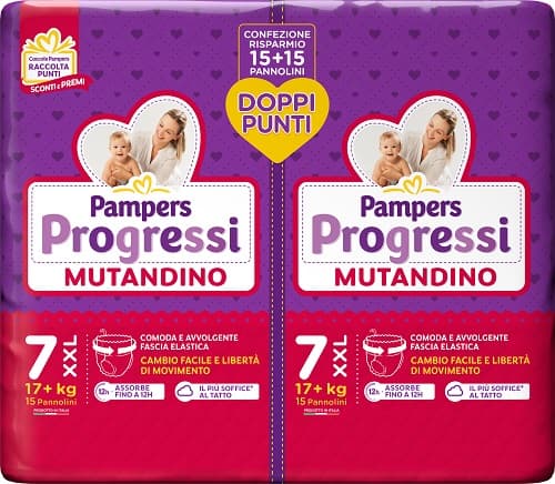 PAMPERS PROGRESSI MUT XXL 30PZ