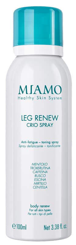 Miamo Leg Renew Crio Spray Defaticante e Tonificante Gambe 100 ml