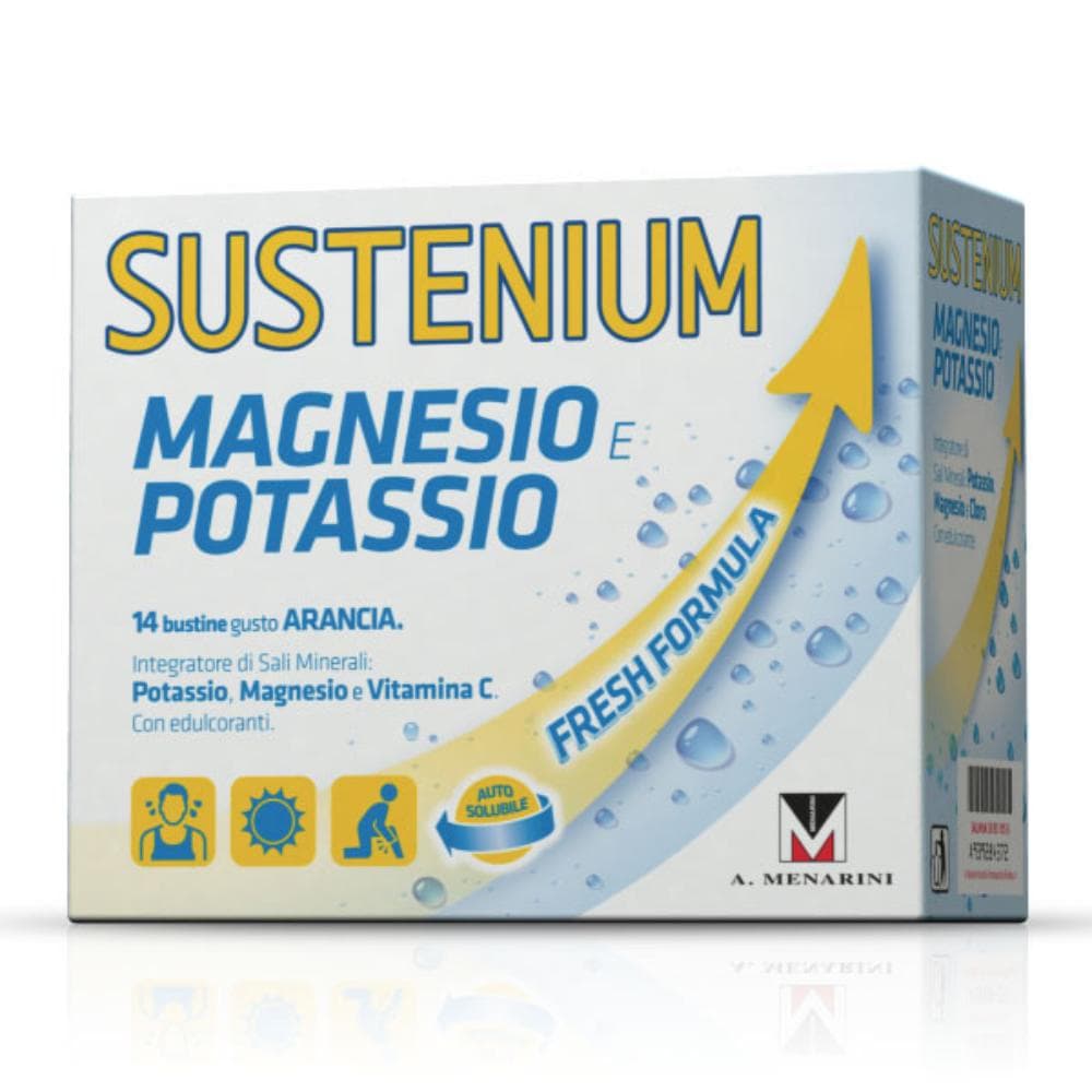 Sustenium magnesio/potassio 14 bustine