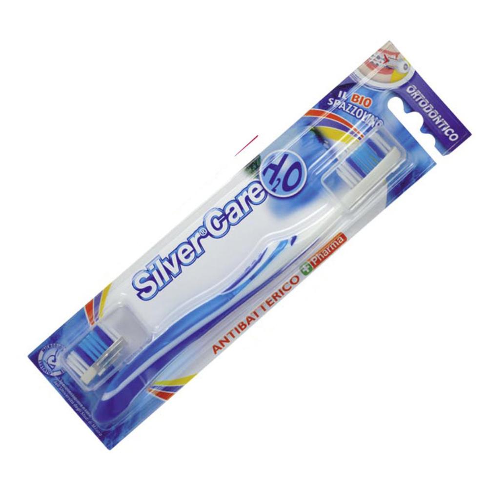 Silver Care Spazzolino Ortodontico Antibatterico H2O