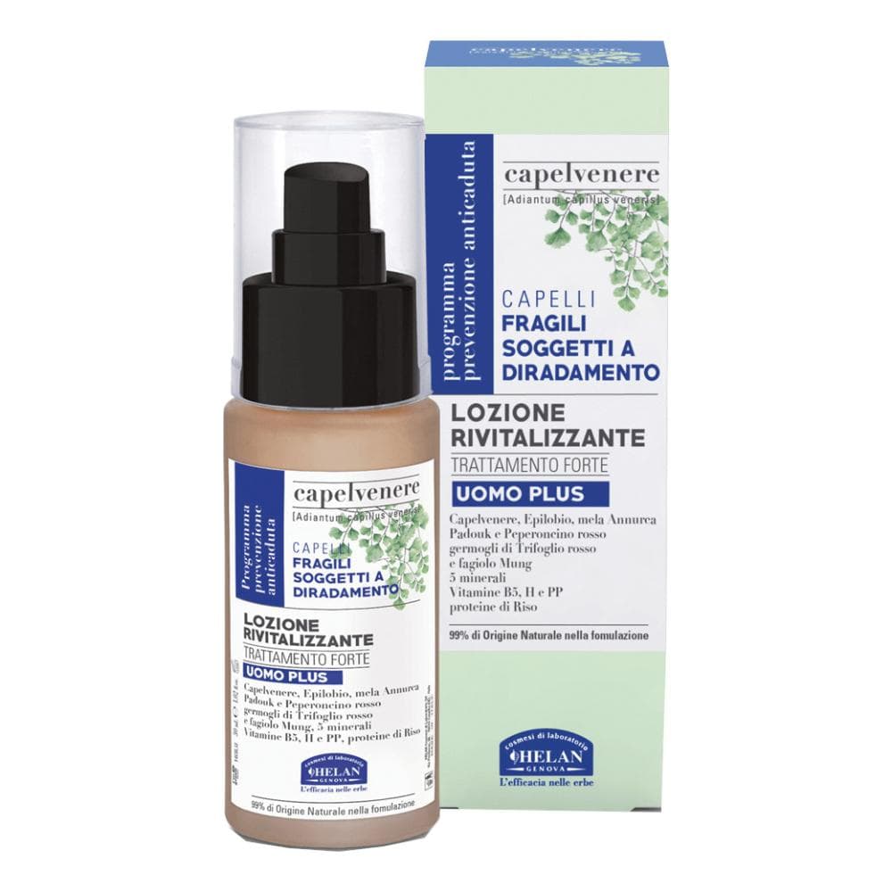 Capelvenere biolozione rivitalizzante plus uomo 30 ml