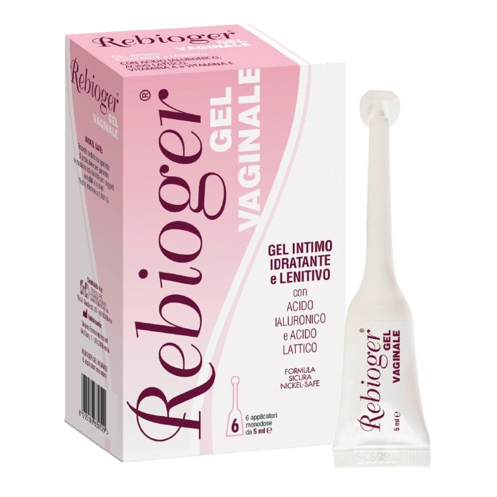 Rebioger gel vaginale 6 applicatori monodose da 5 ml