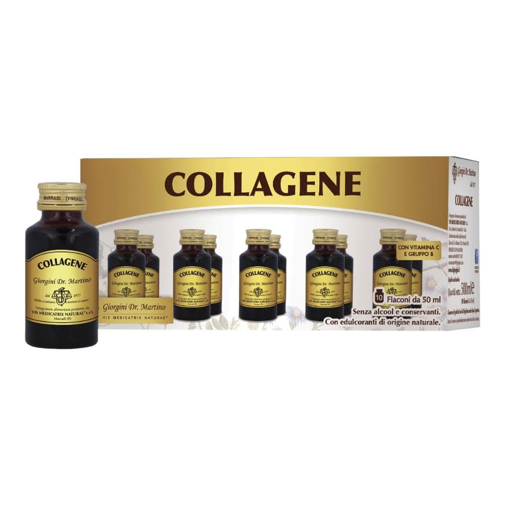 Collagene Liquido Analcolico 10 Flaconcini X 50 Ml