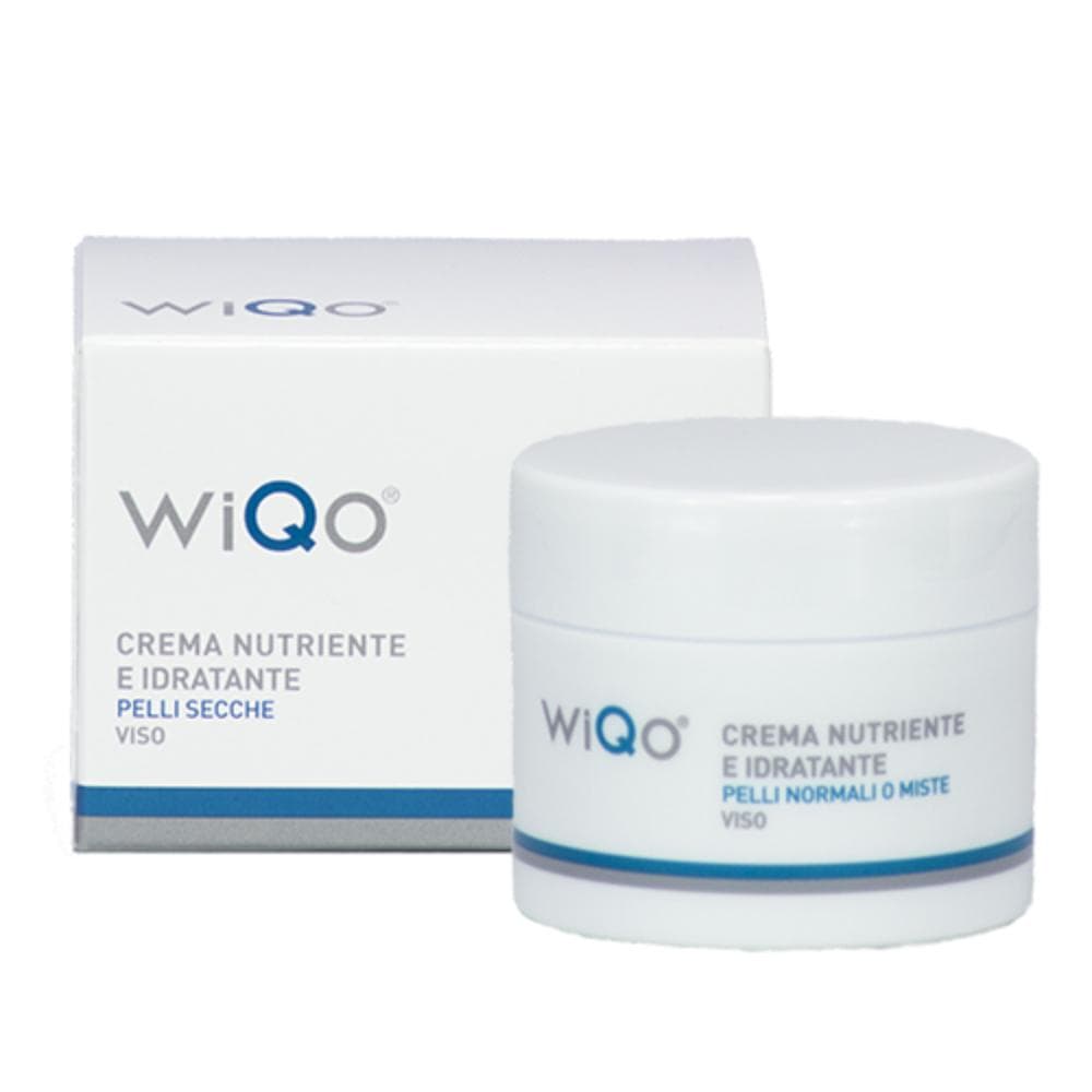 Wiqo crema nutriente ed idratante pelli normali o miste viso50 ml