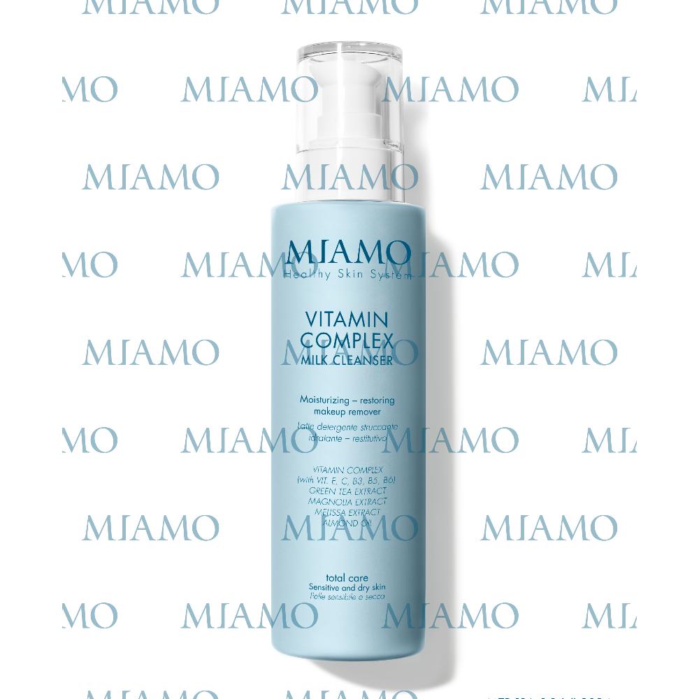 Miamo Total Care Vitamin Complex Milk Cleanser Latte Detergente Struccante Nutriente Idratante 250 ml