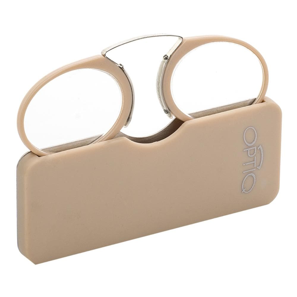 EFAS OPTIQ Occhiali Mini Premontati da Lettura Beige +2,50, 1 pezzo