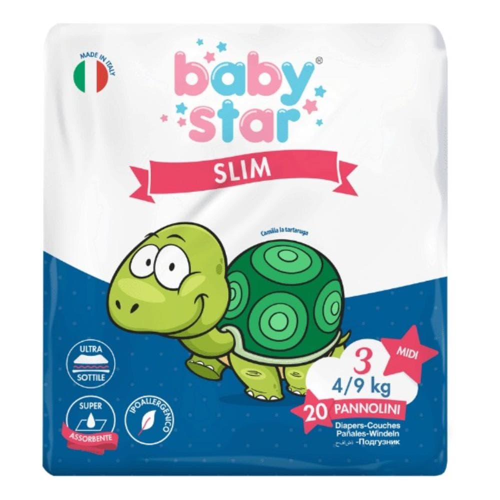 Babystar slim 4/9kg t3 md 20pz