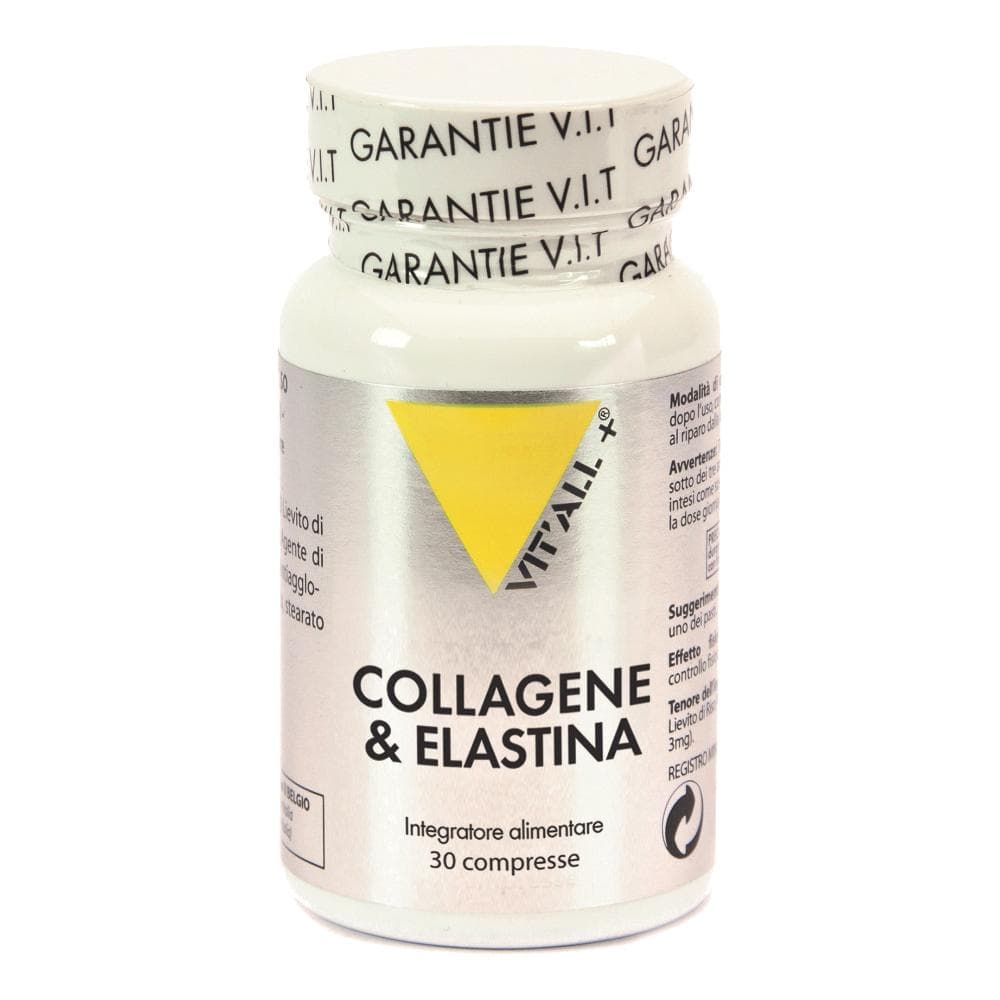 Vit'All + Collagene & Elastina Pelle ed Articolazioni 30 Compresse