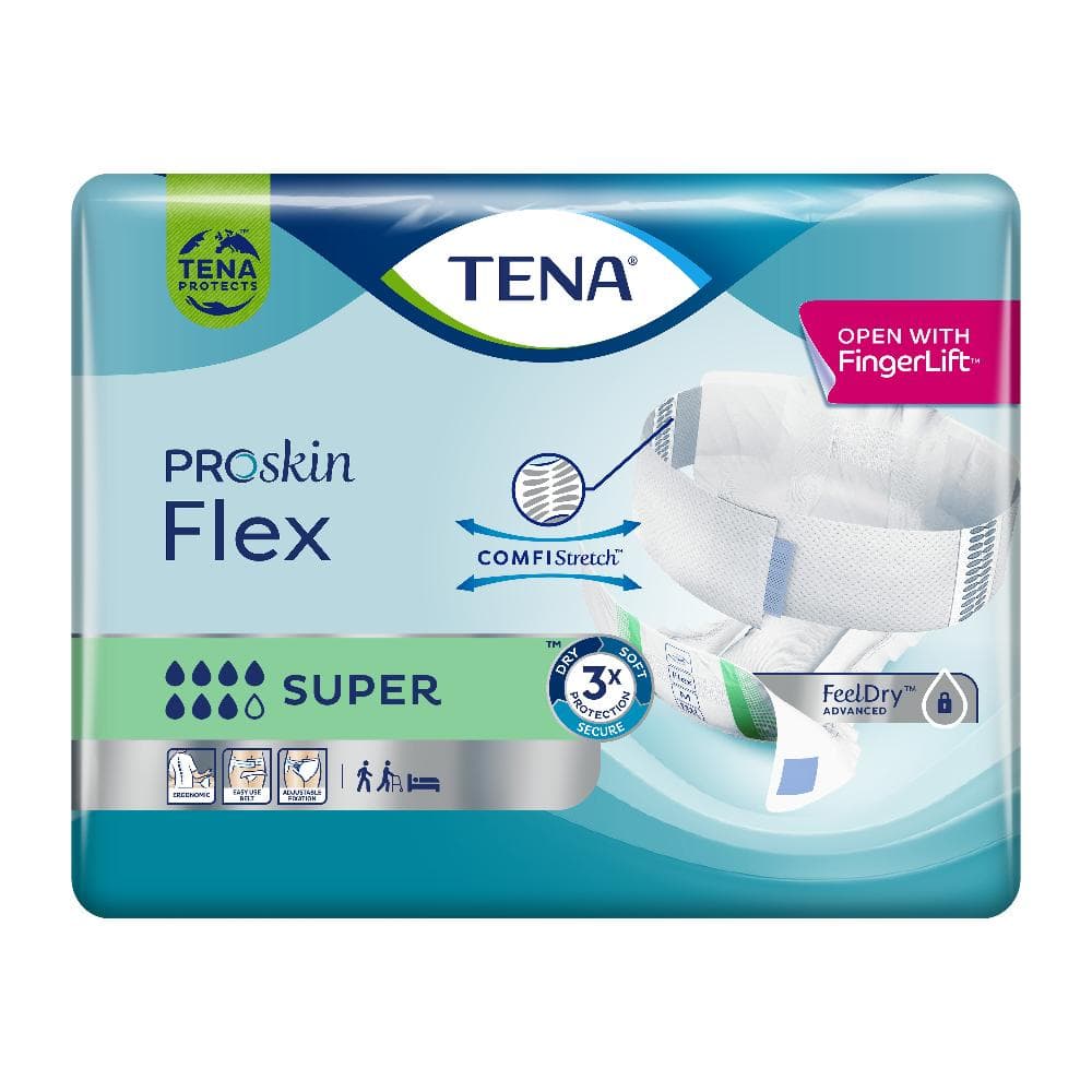 Pannolone Per Incontinenza Tena Flex Super Extralarge 30 Pezzi
