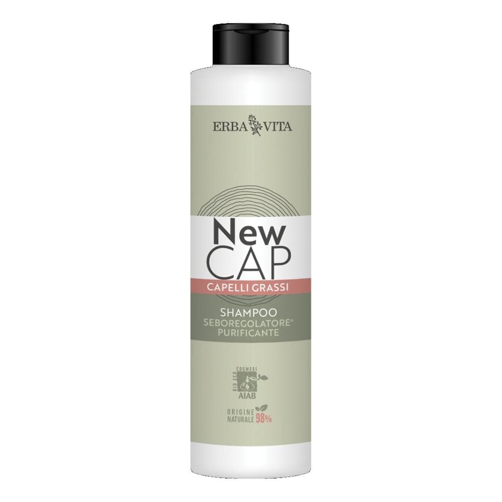 Newcap Shampoo Capelli Grassi Seboregolatore Purificante 250 ml