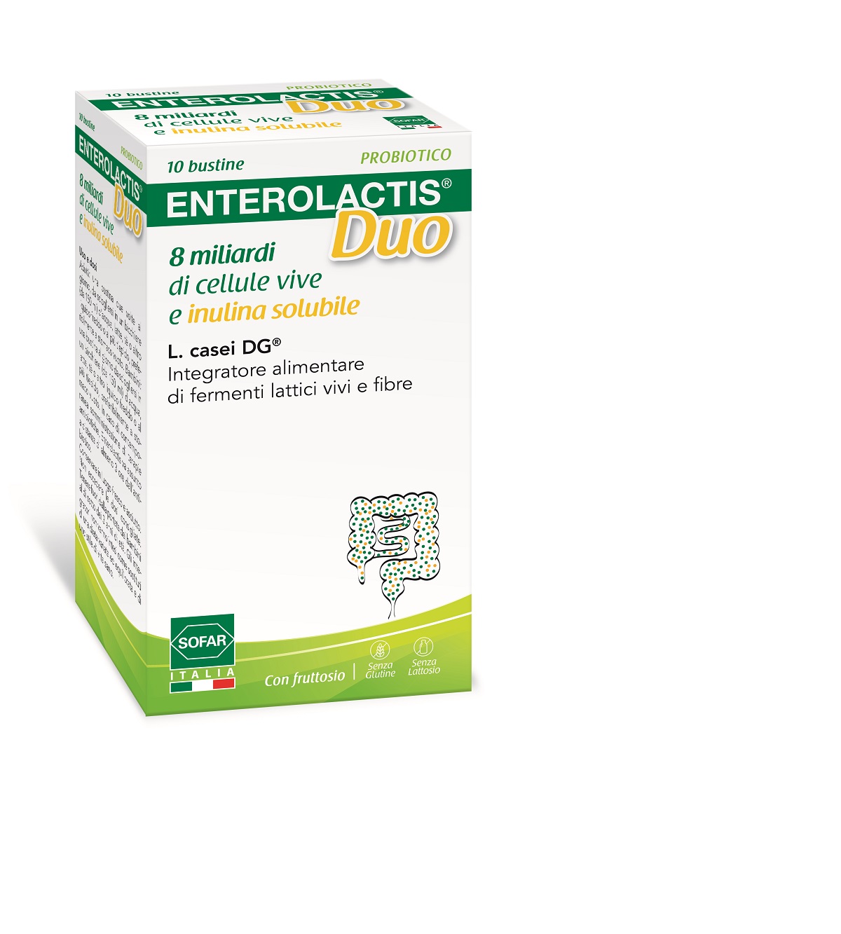 Enterolactis Duo Integratore Probiotici 10 Bustine