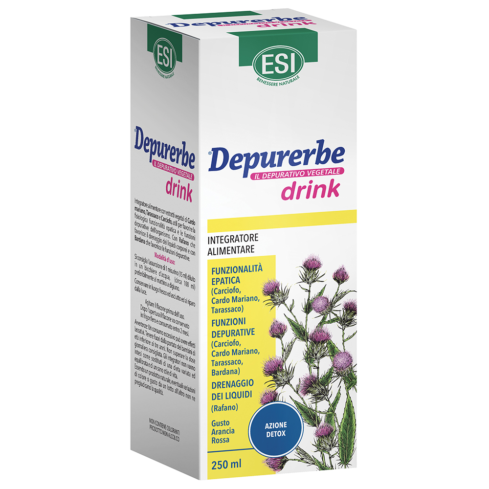 ESI Depurerbe Drink Integratore Depurativo 250 ml