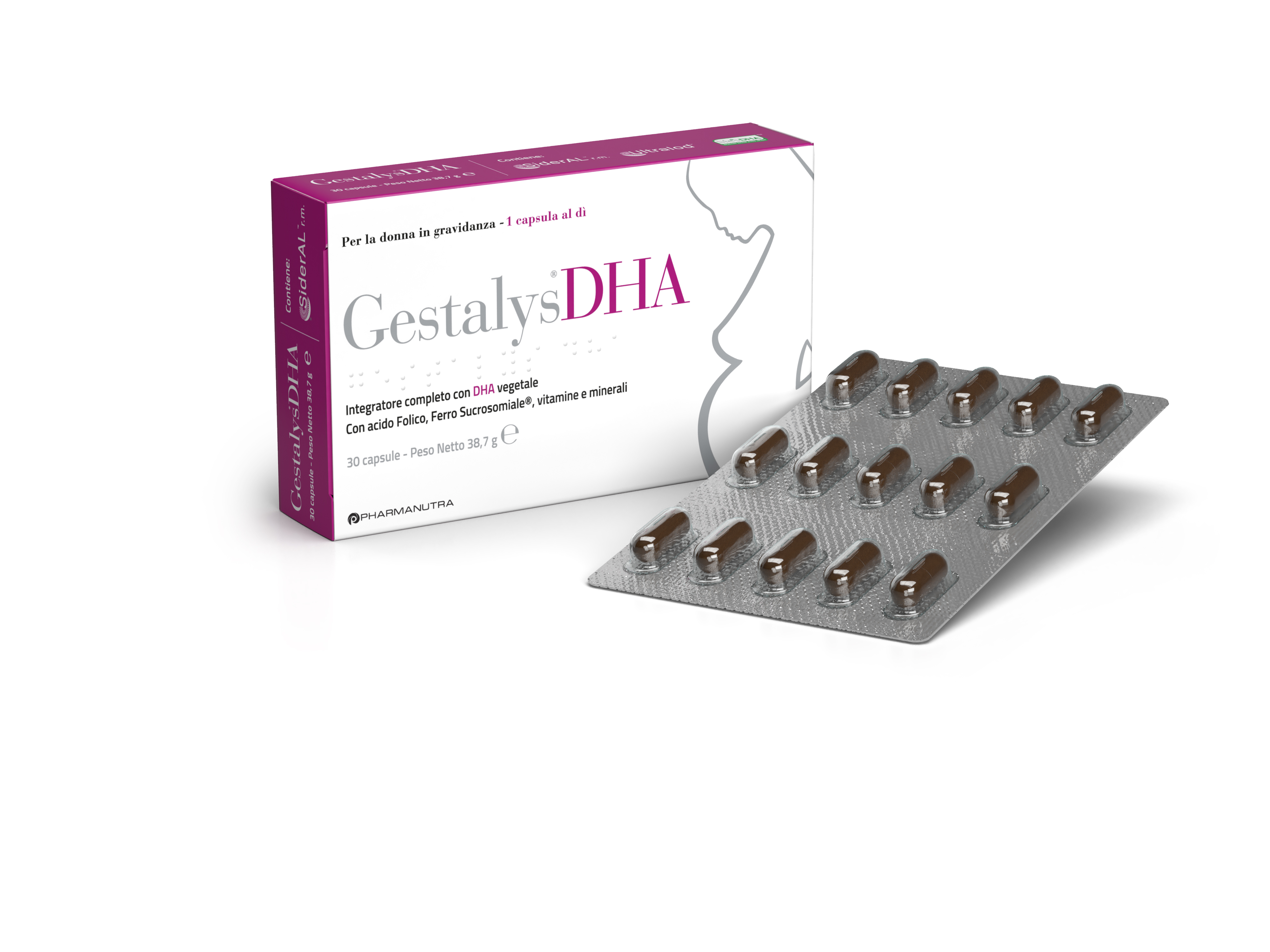 Gestalys DHA Integratore Donna In Gravidanza 30 Capsule