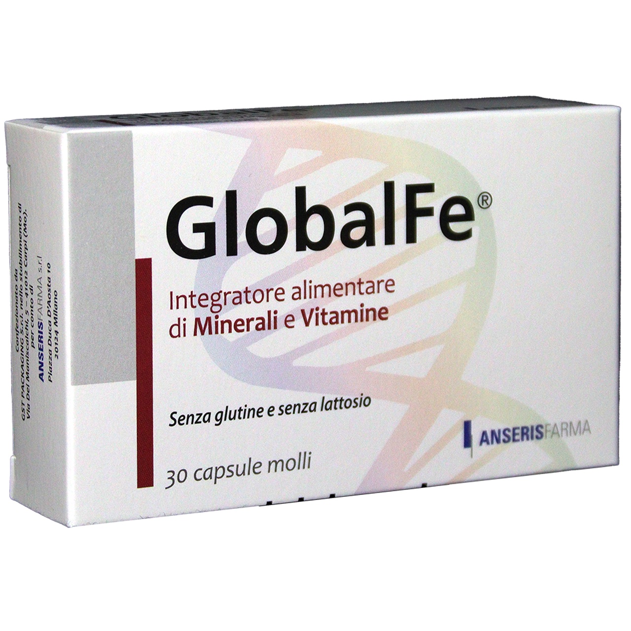 GlobalFe Integratore Gravidanza 30 Capsule Molli