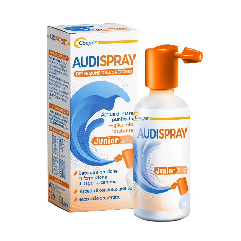 Audispray Junior Igiene Dell'Orecchio 25 ml