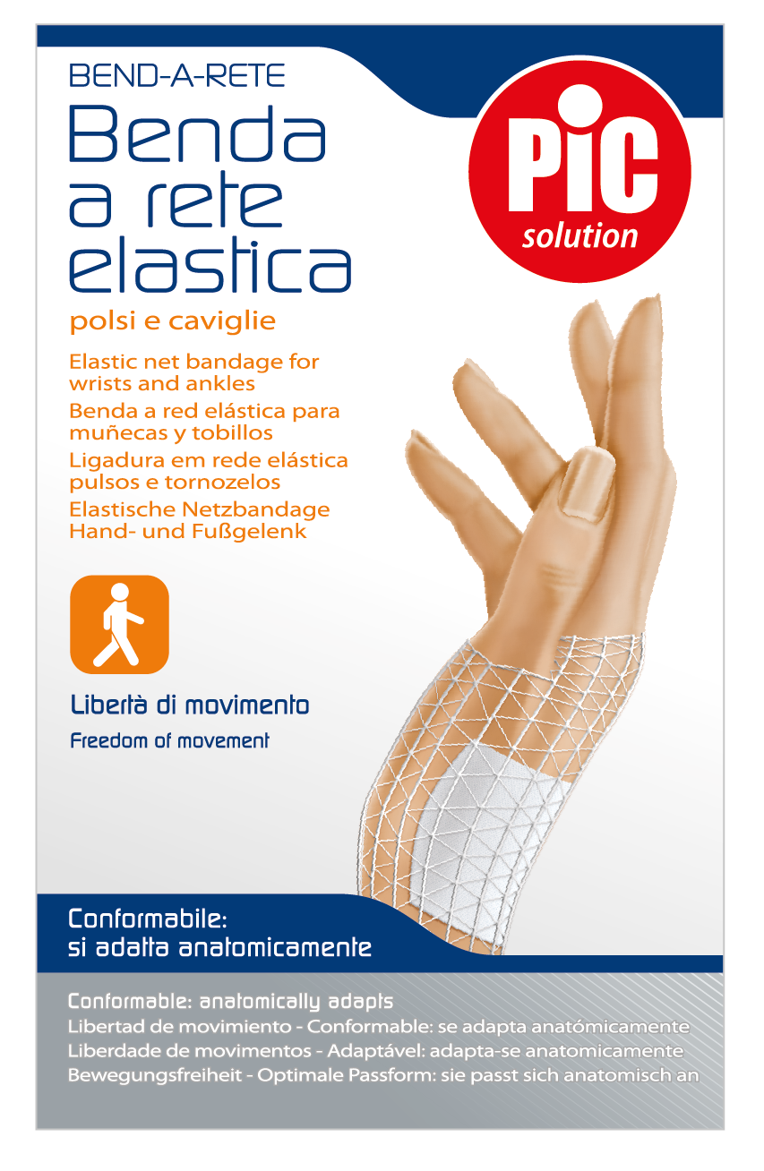 Pic Benda a Rete Tubolare Polsi e Caviglie Calibro 1