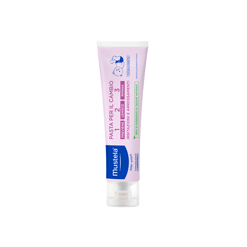 Mustela Pasta per il Cambio 123 Contro Arrossamenti e Irritazioni Da Pannolino 100 ml
