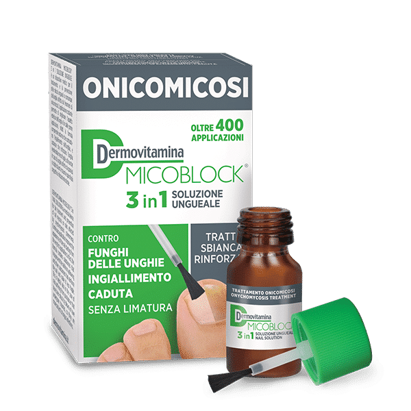 Dermovitamina MicoBlock Soluzione Ungueale Trattamento Onicomicosi 7 ml