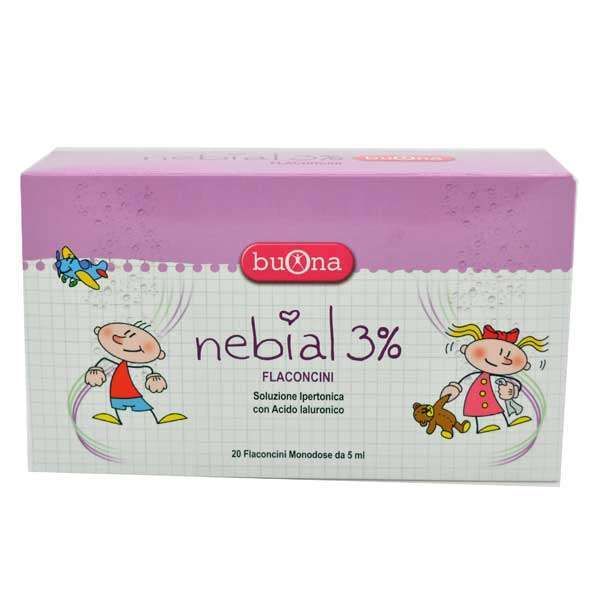 Nebial 3% Decongestionante Nasale 20 flaconcini 5 ml