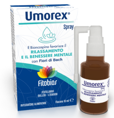 Umorex Spray Integratore Benessere Mentale 18 ml