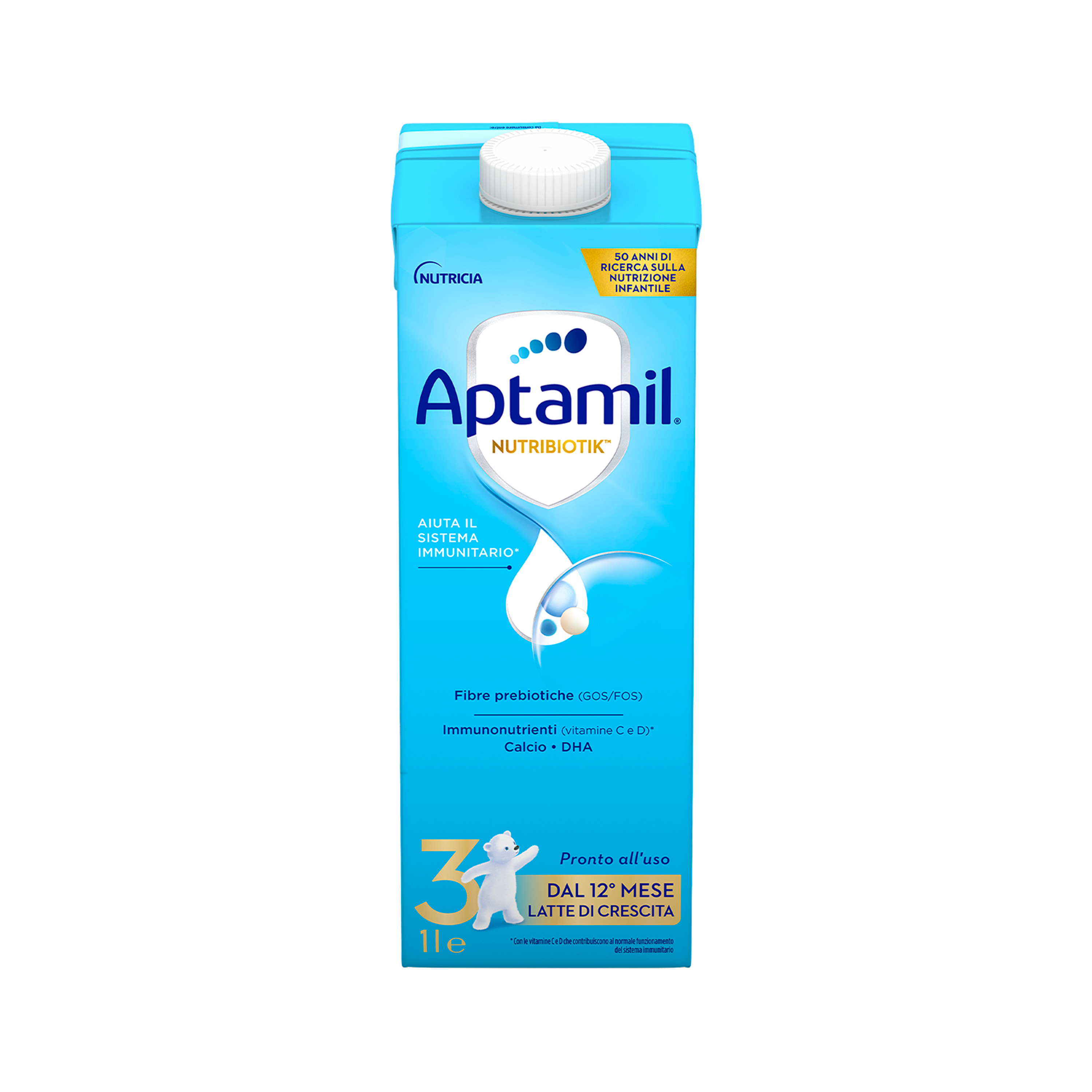 Aptamil 3 Latte Di Crescita Liquido 1000 ml