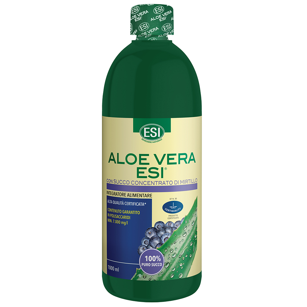 Esi Aloe Vera Succo Mirtillo Integratore Depurativo 1 L