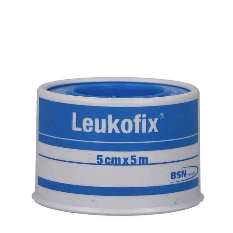 Leukofix Cerotto Trasparente in Rocchetto m 5x5 cm