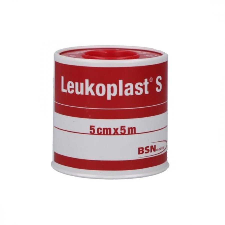 Leukoplast S Cerotto Rocchetto Setato 5x500 cm