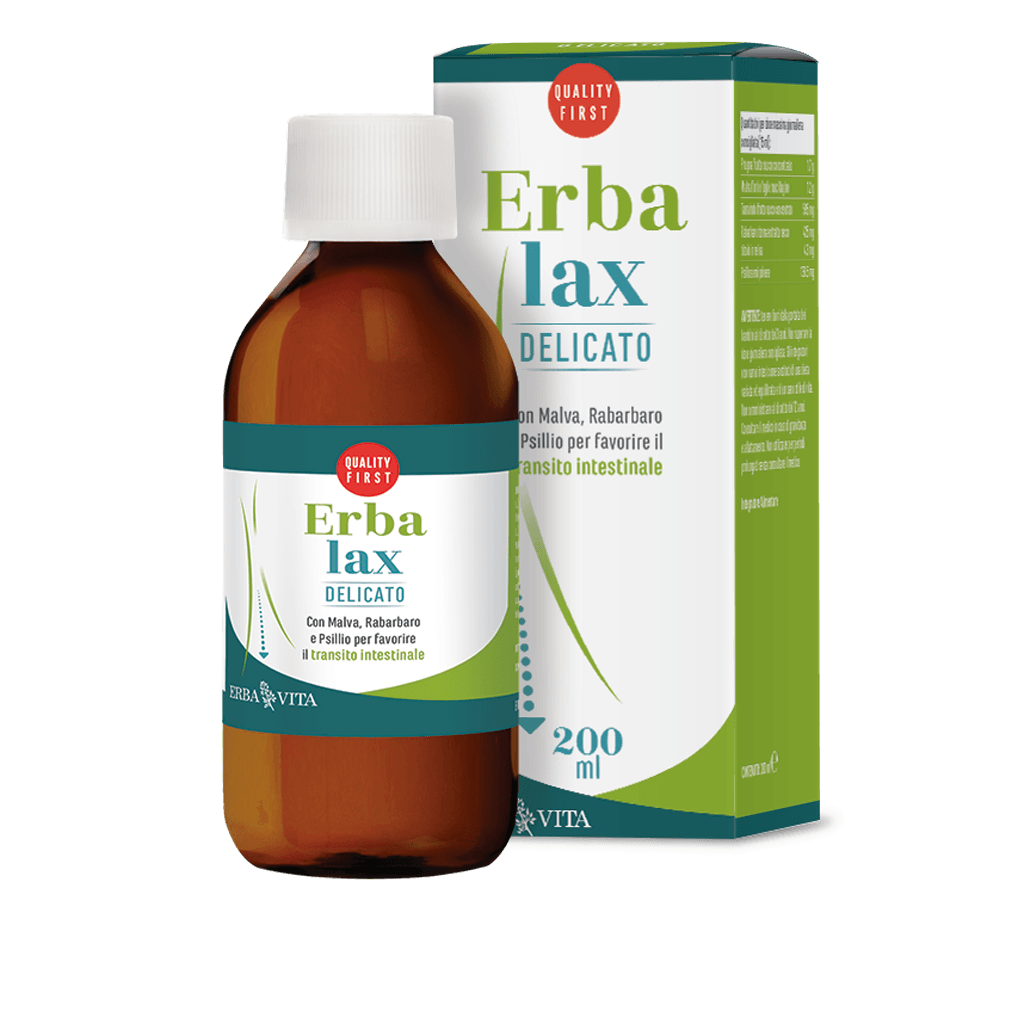 Erba Vita Erbalax Delicato Fluido Integratore Intestinale 200 ml